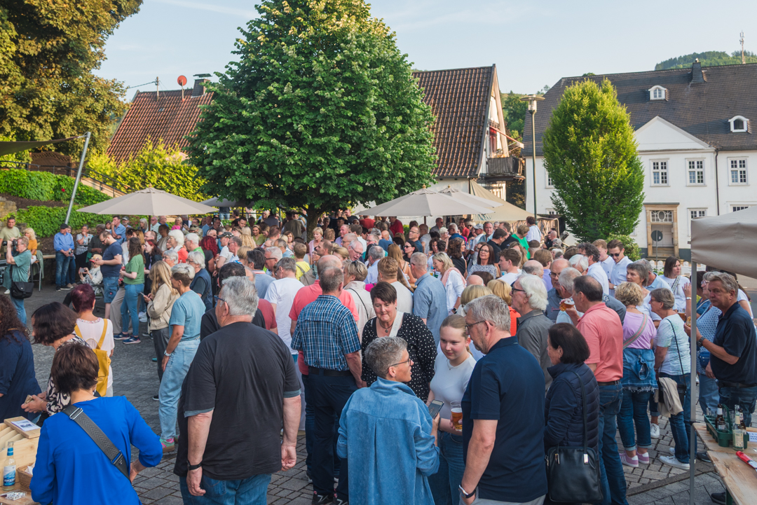 Die Gellestatt beim Open Air am Mittwoch Abend