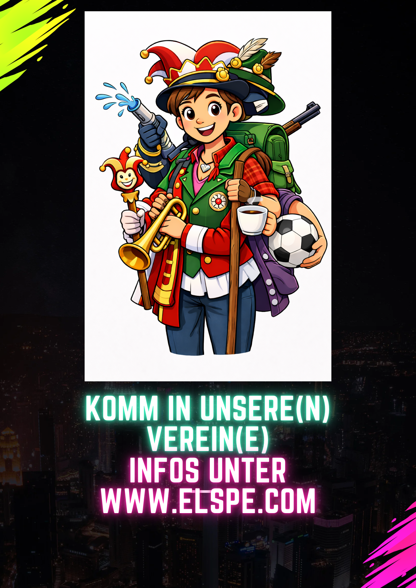 Siehe Thema „Vereinsleben“